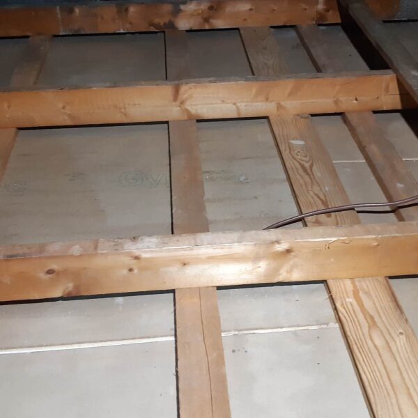 6 cleaned loft space