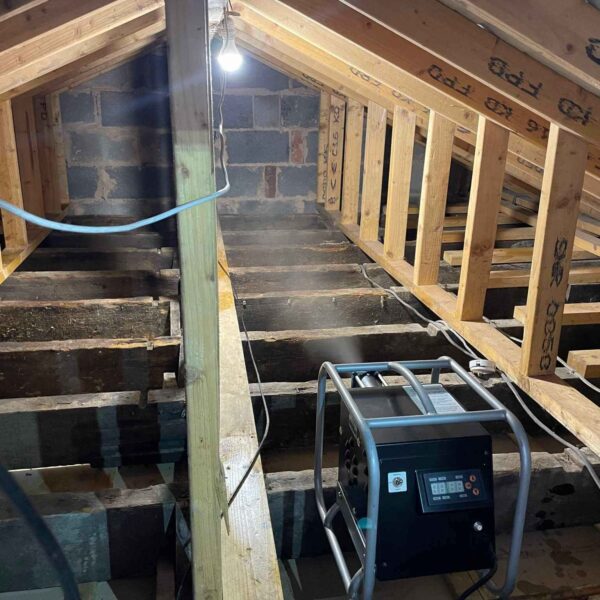 7 disinfection of loft space
